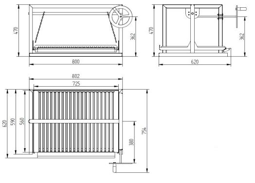 Sistema de Elevación con Parilla – image 2