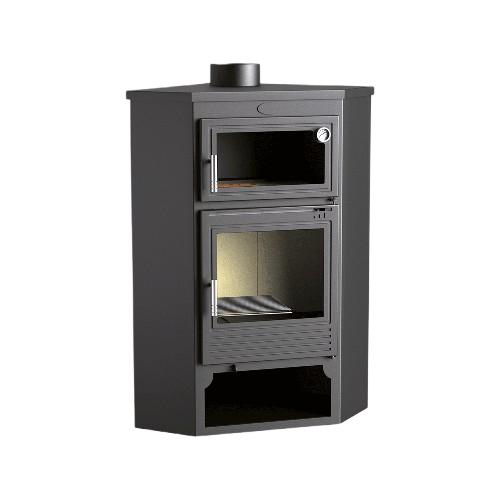 ESTUFA DE LEÑA RINCON CON HORNO ENVOLVENTE M-105 H
